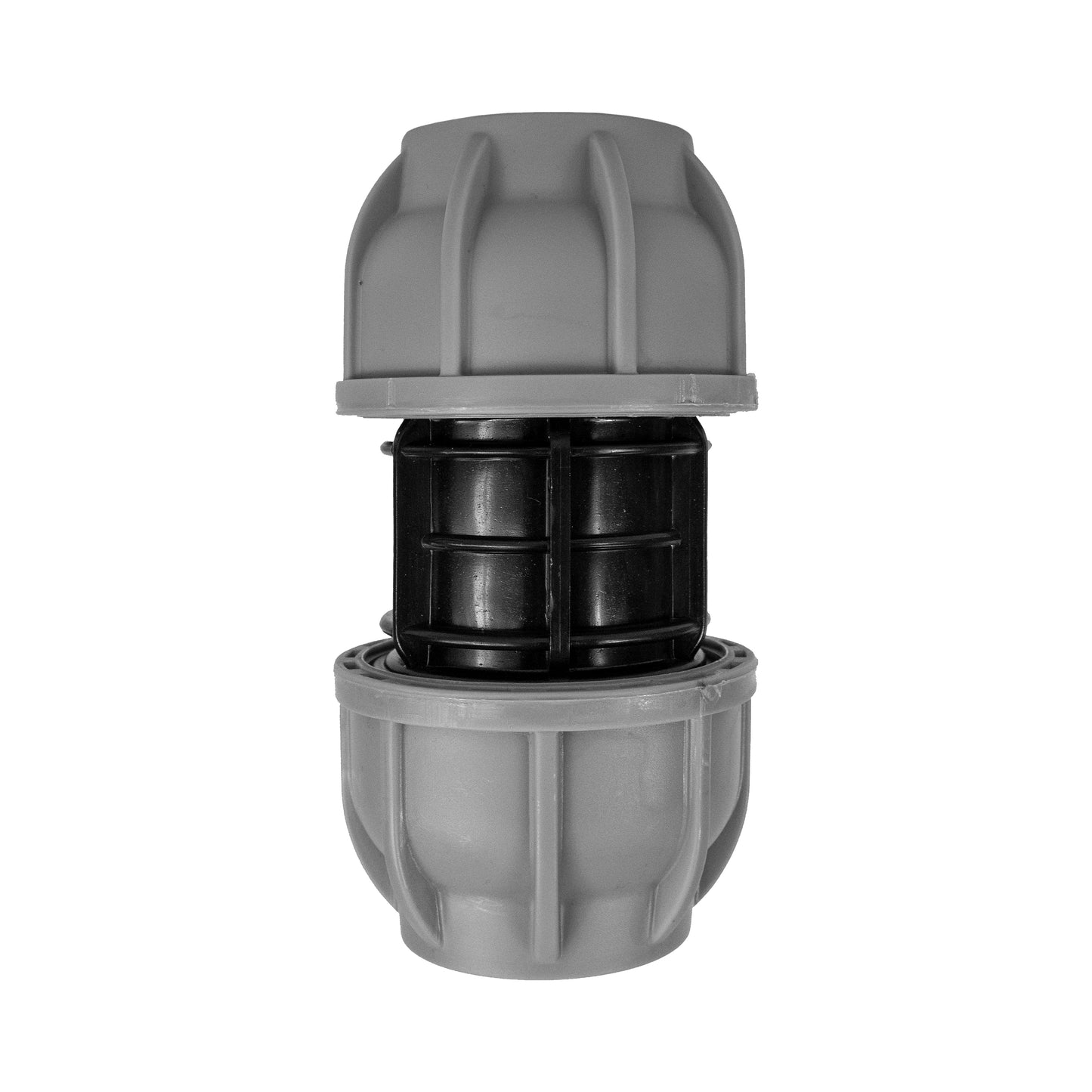 50mm MDPE Pipe Straight Compression Fittings