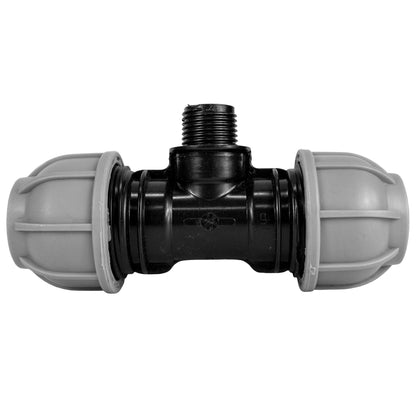 50mm MDPE Pipe Tee Compression Fittings