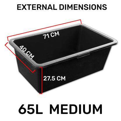 Rectangular Mixing Tub 65L