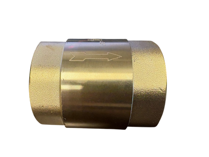 Brass Spring Check Valve Kit – Two Hose Tails, 13–50mm