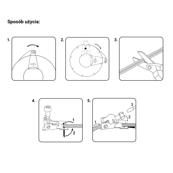 A2 Hose Clip Tape with 50x Clips (Create Any Size)