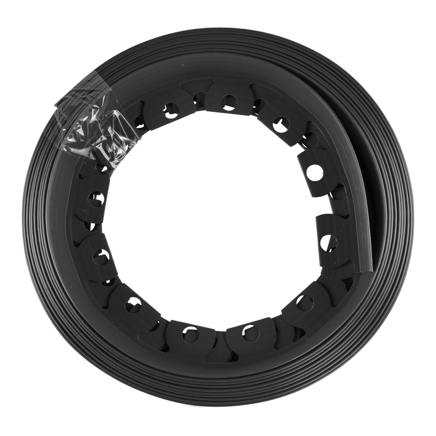 Lawn Border Set, 10 Metres Easy Border 60mm with Pegs (Black)