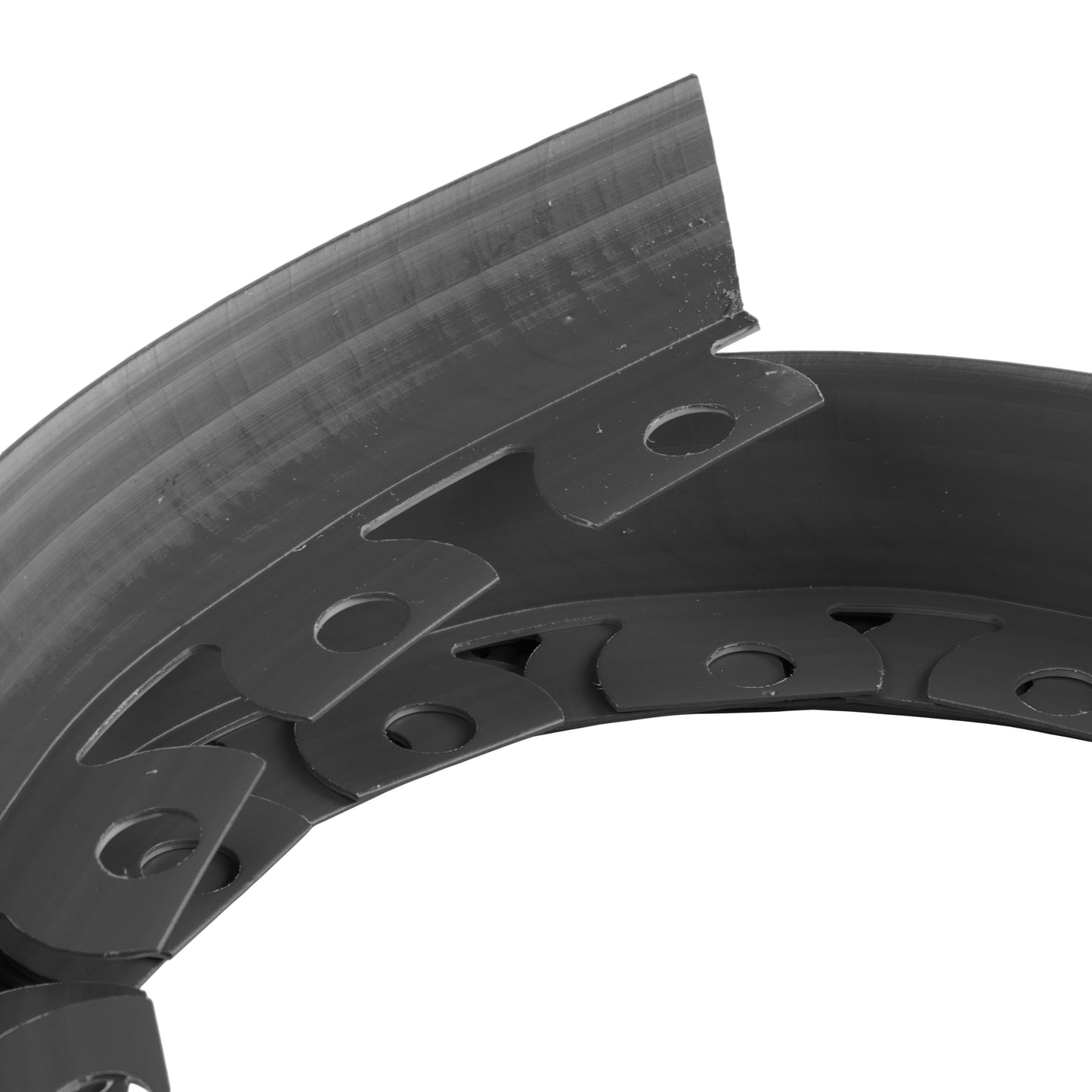Lawn Border Set, 10 Metres Easy Border 60mm with Pegs (Black)