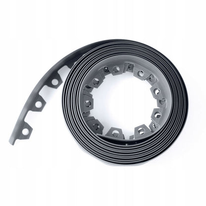 Lawn Border Set, 10 Metres Easy Border 60mm with Pegs (Grey)