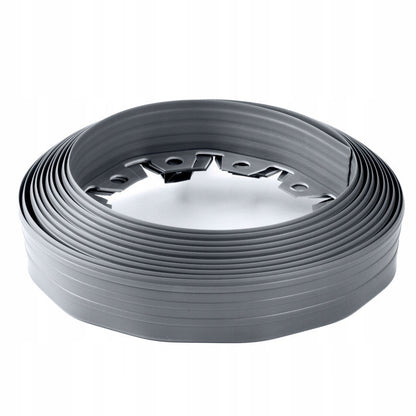 Lawn Border Set, 10 Metres Easy Border 60mm with Pegs (Grey)