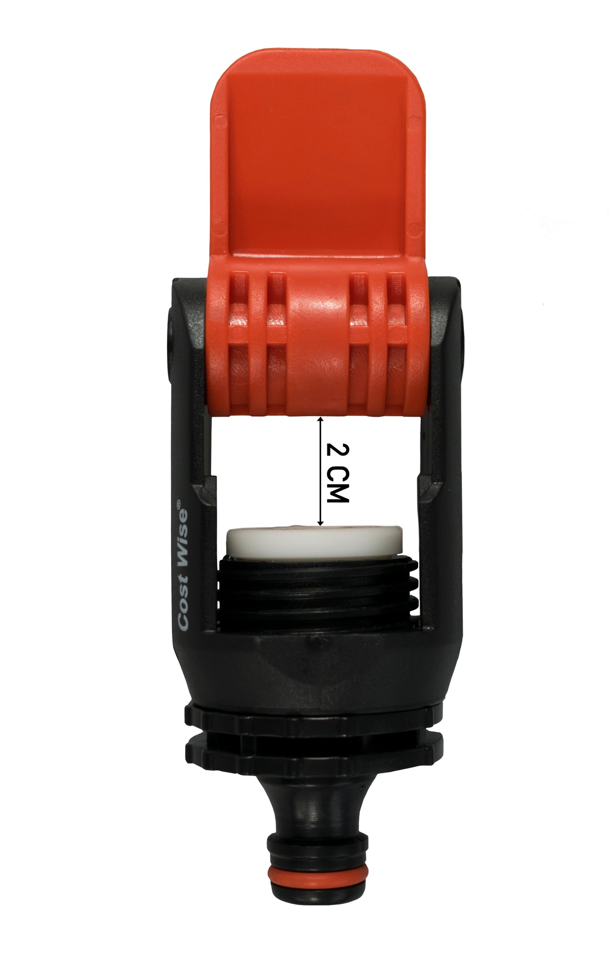 Kitchen Tap to Hose Adapter – Red Lever Clamp