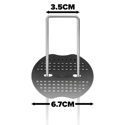 150mm Membrane Peg & Black Plate Sets with Blue Peg Puller