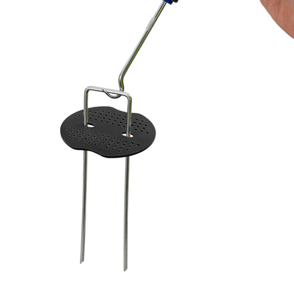 150mm Membrane Peg & Black Plate Sets with Blue Peg Puller