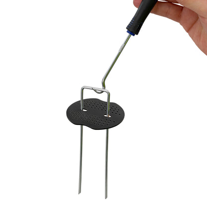 150mm Membrane Peg & Black Plate Sets with Blue Peg Puller