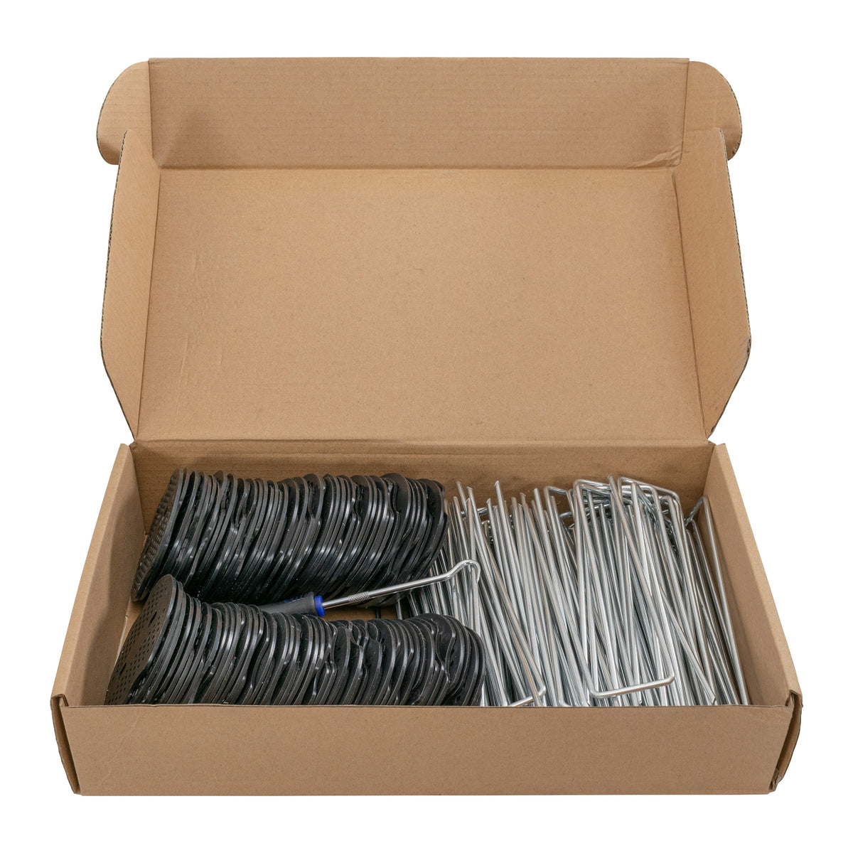 150mm Membrane Peg & Black Plate Sets with Blue Peg Puller