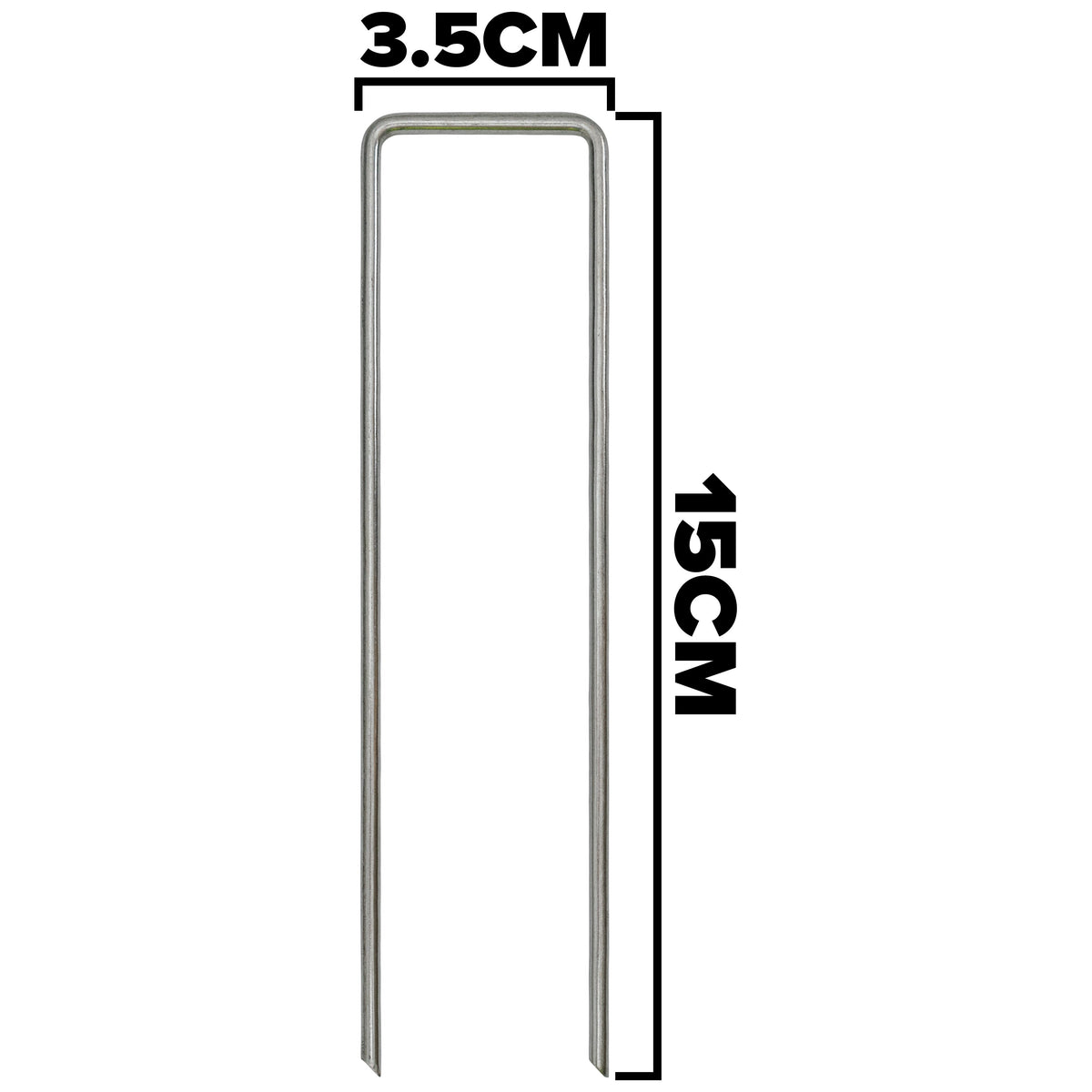 150mm Weed-Membrane Peg & Plate Kit – Mallet and Red Puller