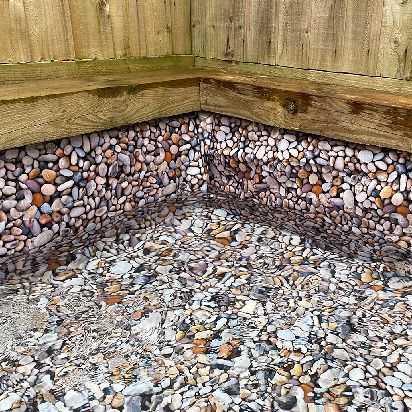 280gsm Pebble Print Garden Pond Liner