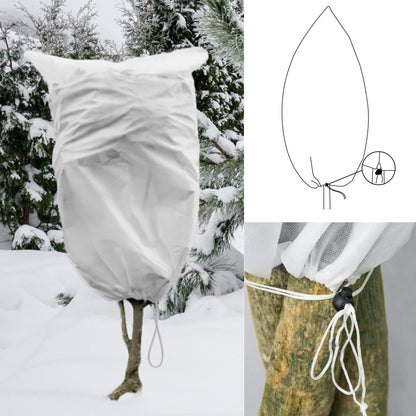 50g/m² Plant Fleece Hood with Drawstring – 1.25 × 2m