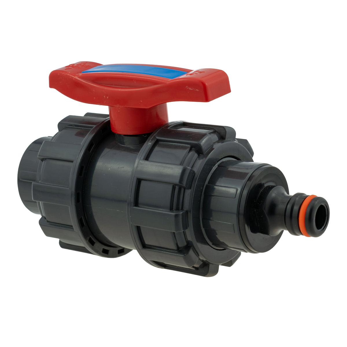 ¾″ BSP Female Double-Union PVC Valve & Quick Connector Kit