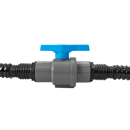 1″ BSP Valve Kit – Two Stepped 20/25/32mm Pond Hose Tails