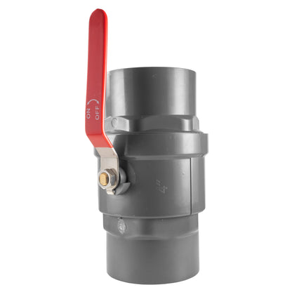 4″ PP Valve Kit – Stainless Ball & Two Type F Camlocks