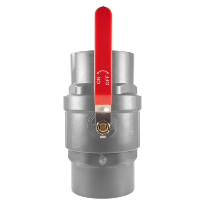 4″ PP Valve Kit – Stainless Ball & Two Type F Camlocks