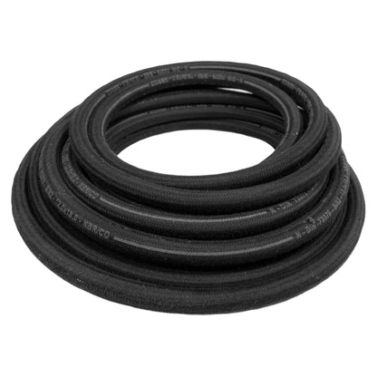 3.2mm Braided Rubber Fuel Hose – 1m or 50m Coil