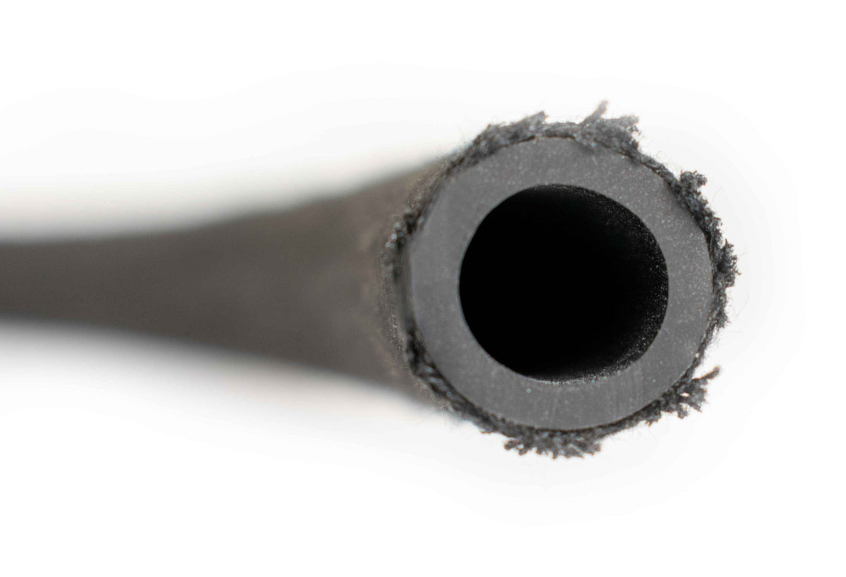 3.2mm Braided Rubber Fuel Hose – 1m or 50m Coil