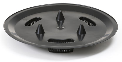 Roma Bowl Plant Pot with Legs, Insert and Drainage Hole (White)