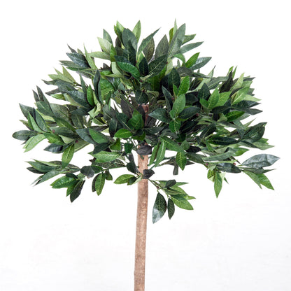 Artificial Olive Tree Indoor Plant in Orange Pot 90cm
