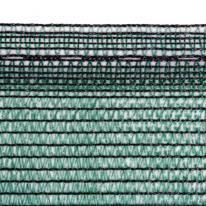 Green Garden Shade Net – 1.2m × 10m, 55% Shade, 60gsm; supplied product design shown.