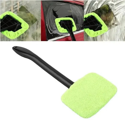 Car Windshield Cleaning Tool Long Handle Interior Glass Cleaner Brush