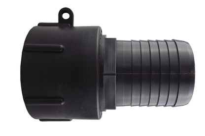 IBC S60X6 Adapter with 50mm Hose Tail; supplied product shown.
