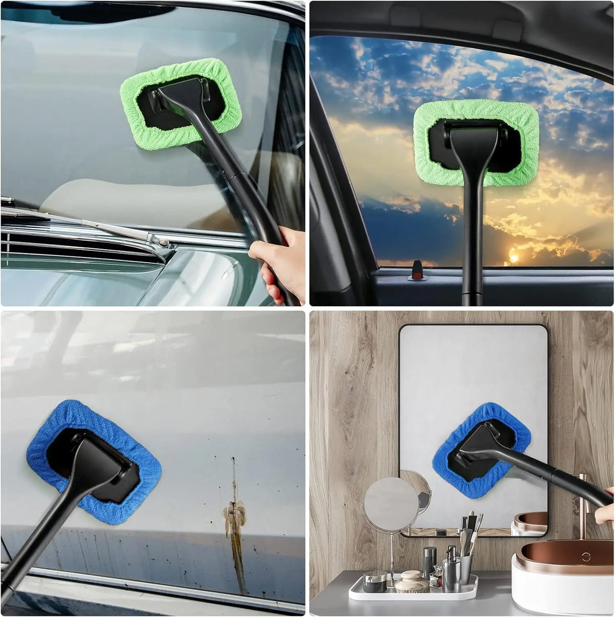 Car Windshield Cleaning Tool Interior Screen Cleaner