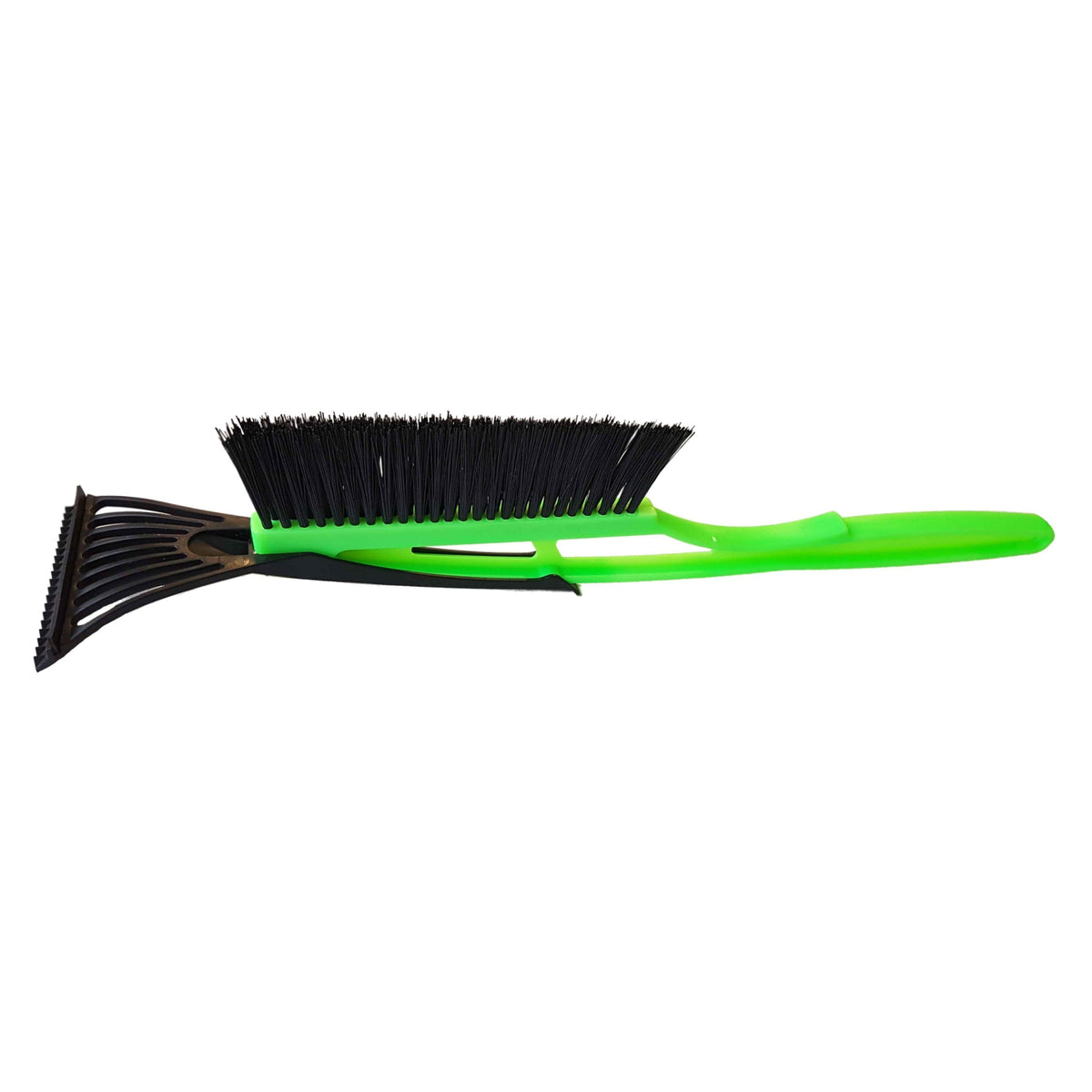 2-in-1 Snow Brush & Ice Scraper – Green Handle