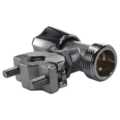 Twin Brass Barb Through-Wall Tap Kit – Full