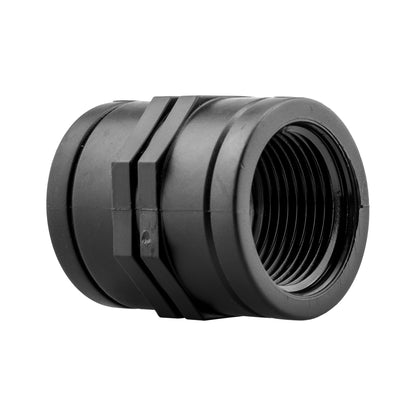 1″ BSP Female Straight Socket – Black Plastic