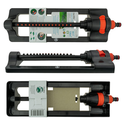 Oscillating Bar Sprinkler (Black/Orange)