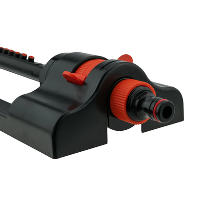 Oscillating Bar Sprinkler (Black/Orange)