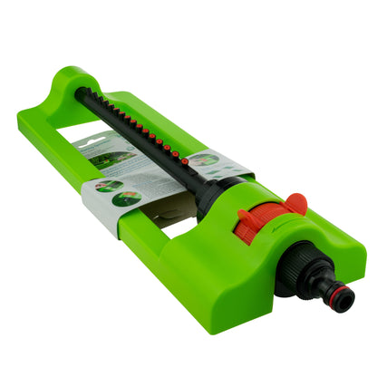 Cost Wise Green Oscillating Sprinkler with Cleaning Needle