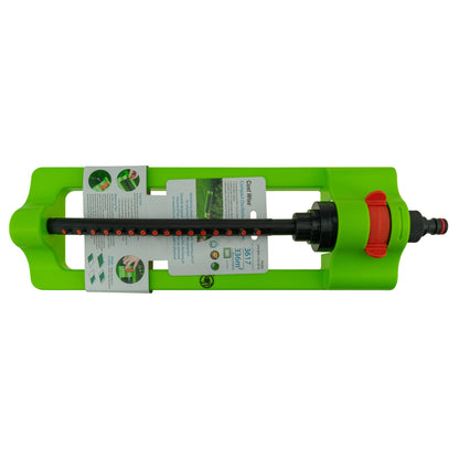 Cost Wise Green Oscillating Sprinkler with Cleaning Needle
