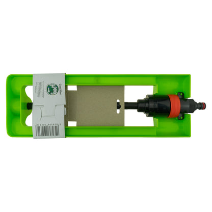 Green Oscillating Bar Sprinkler – Adjustable Range