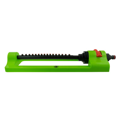Green Oscillating Bar Sprinkler – Adjustable Range
