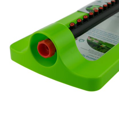 Cost Wise Green Oscillating Sprinkler with Cleaning Needle