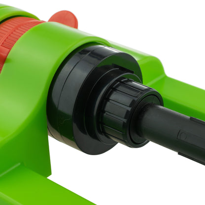 Green Oscillating Bar Sprinkler – Adjustable Range
