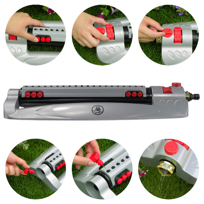 Metal Turbo Oscillating Bar Sprinkler