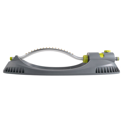 Oscillating Bar Lawn Sprinkler Aluminium Arm (Lime/Grey)