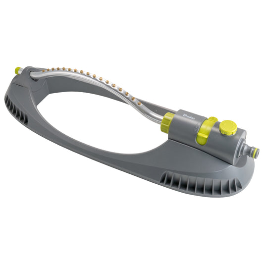 Oscillating Bar Lawn Sprinkler Aluminium Arm (Lime/Grey)