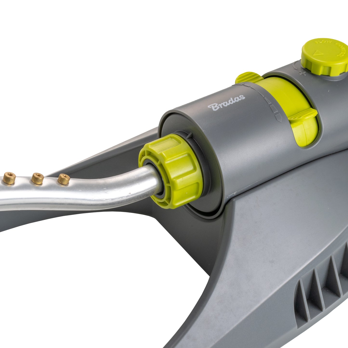 Oscillating Bar Lawn Sprinkler Aluminium Arm (Lime/Grey)