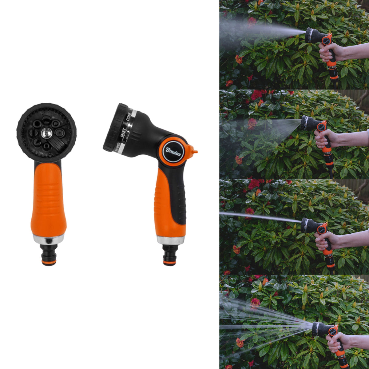 Bradas ECO-2028 8-Pattern Hose Spray Gun