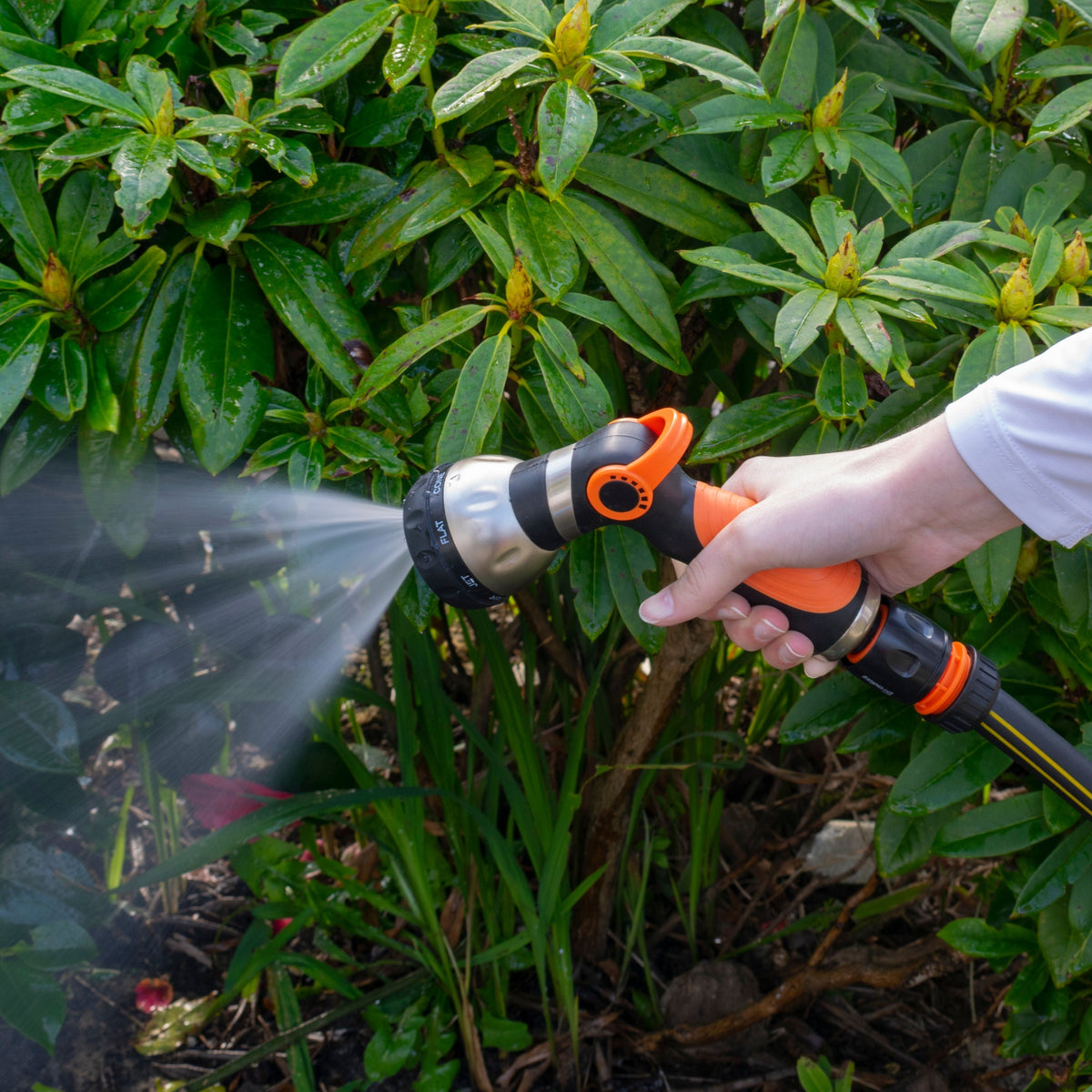 CostWise Metal Hose Spray Gun – 8 Patterns, Top Trigger