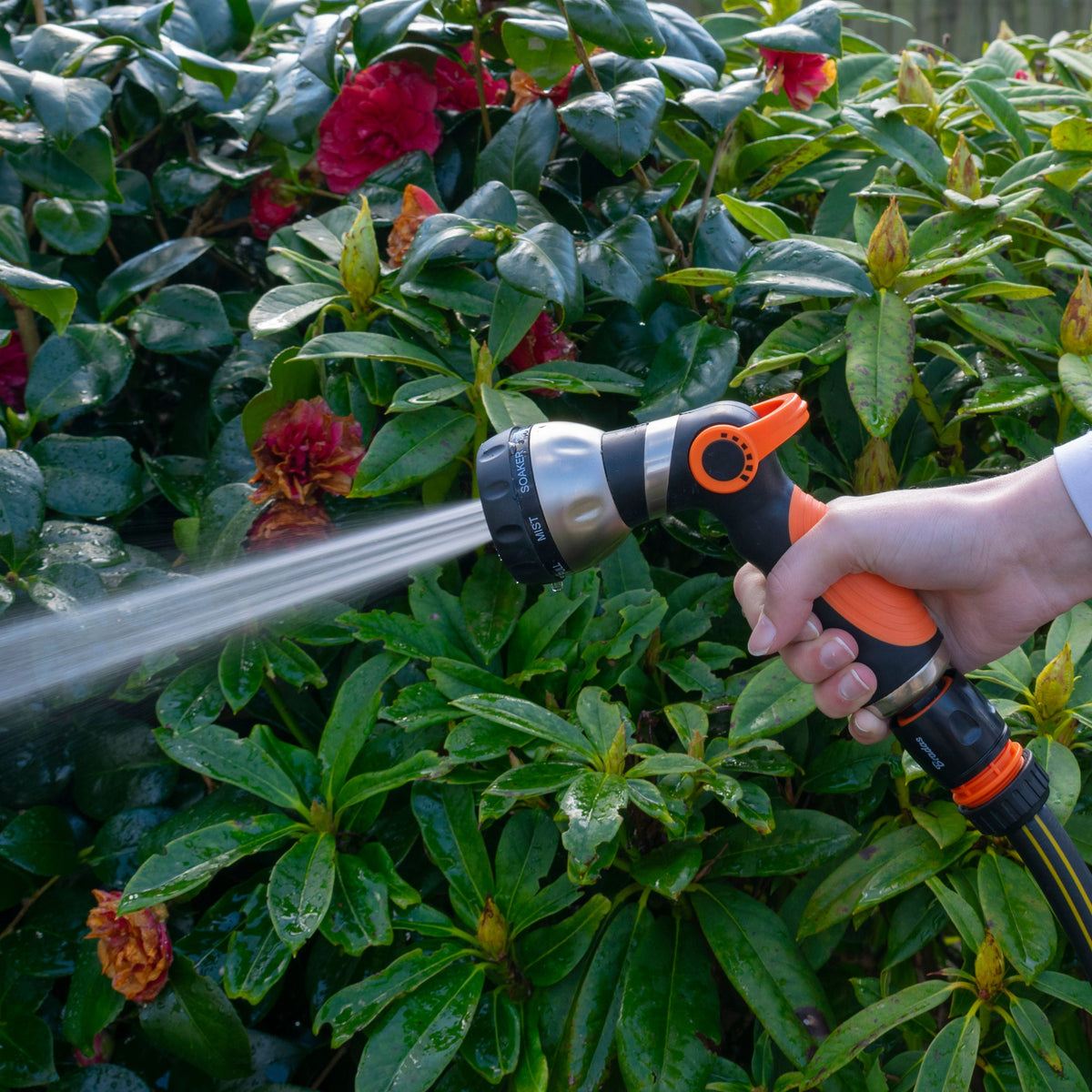 CostWise Metal Hose Spray Gun – 8 Patterns, Top Trigger