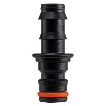 Porous Pipe Connector 1/2" Barb to Snap On Male