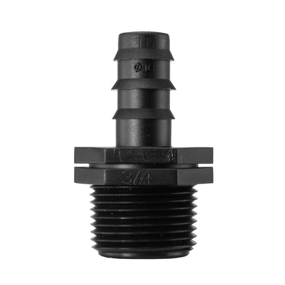 IBC S60X6 Cap & Large Valve – 16mm Irrigation Barb