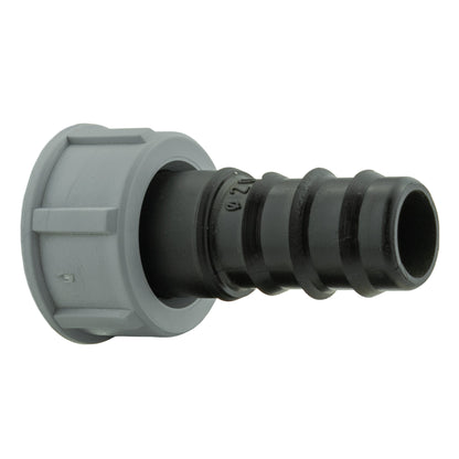 IBC S60X6 Cap & Inline Valve – 20mm Irrigation Barb